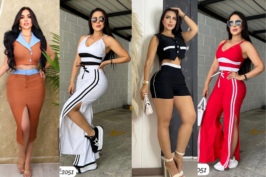 Captura las Miradas con Zafiros Moda y Estilo: Conjuntos en Bengalina Licrada para Tierra Caliente
